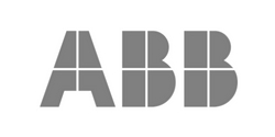 ABB logo (escala grises)